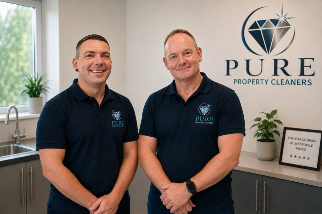 About Us David Brice and Fabian Williamson of Pure Property Cleaners