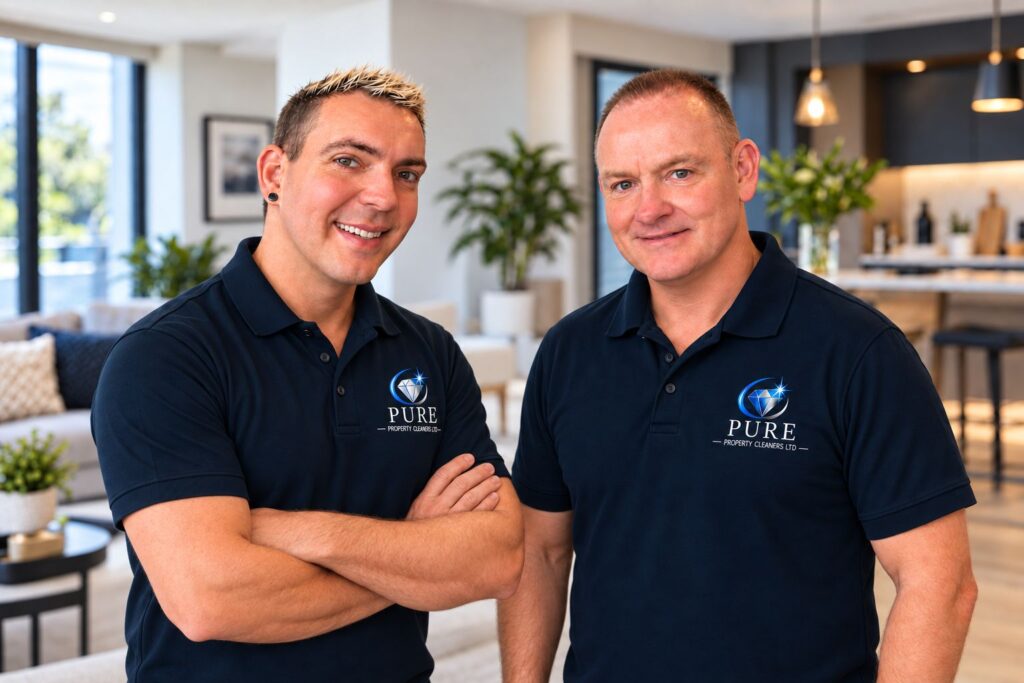 About Us David Brice and Fabian Williamson owners at Pure Property Cleaners Ltd